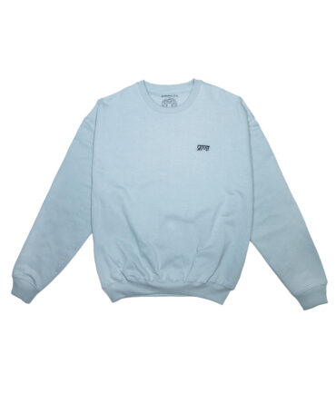 Aqua Crewneck - Logo Heavyweight