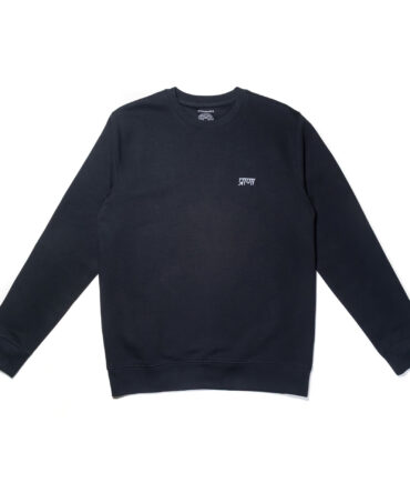 Black Crewneck - Logo Basic