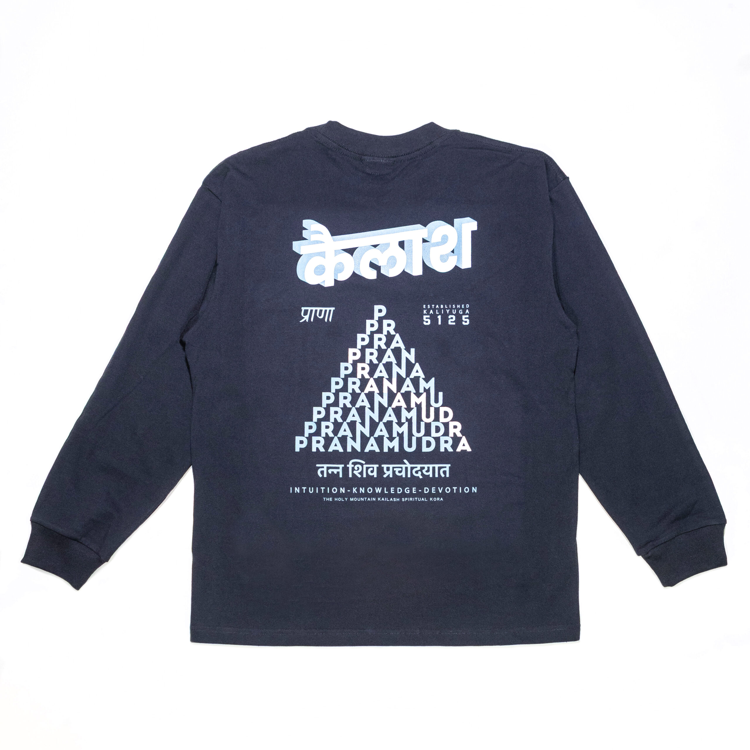 Black long sleeve T-shirt - Image 3